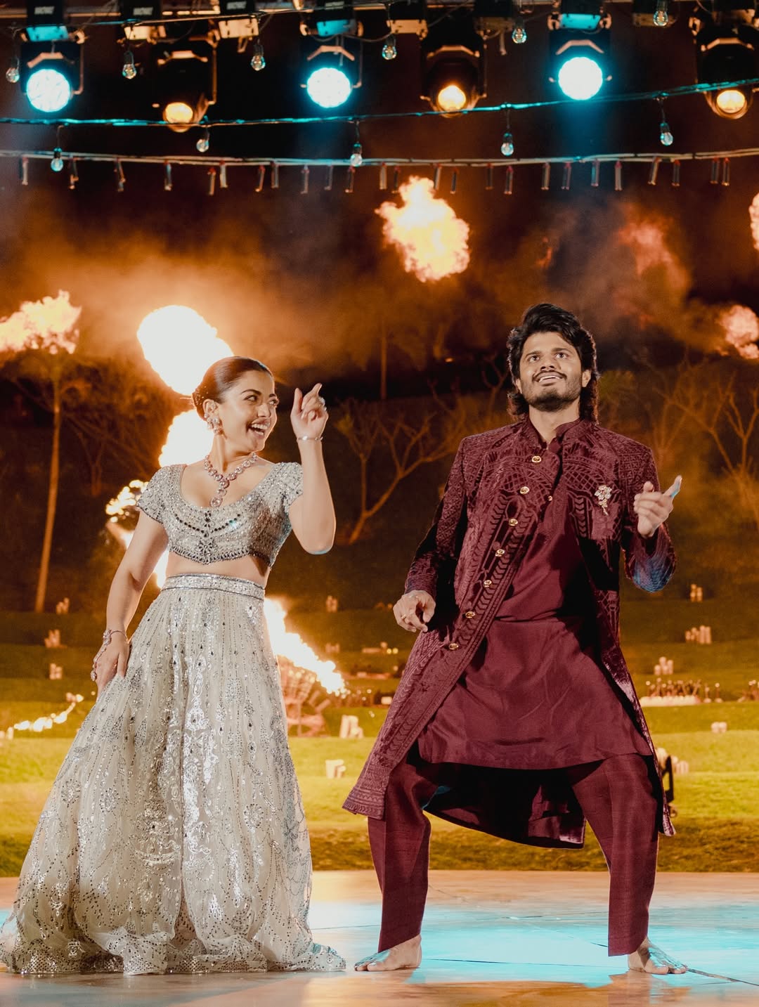 Inside Vijay and Rashmika’s Grand Sangeet Celebration Inside Vijay and Rashmika’s Grand Sangeet Celebration