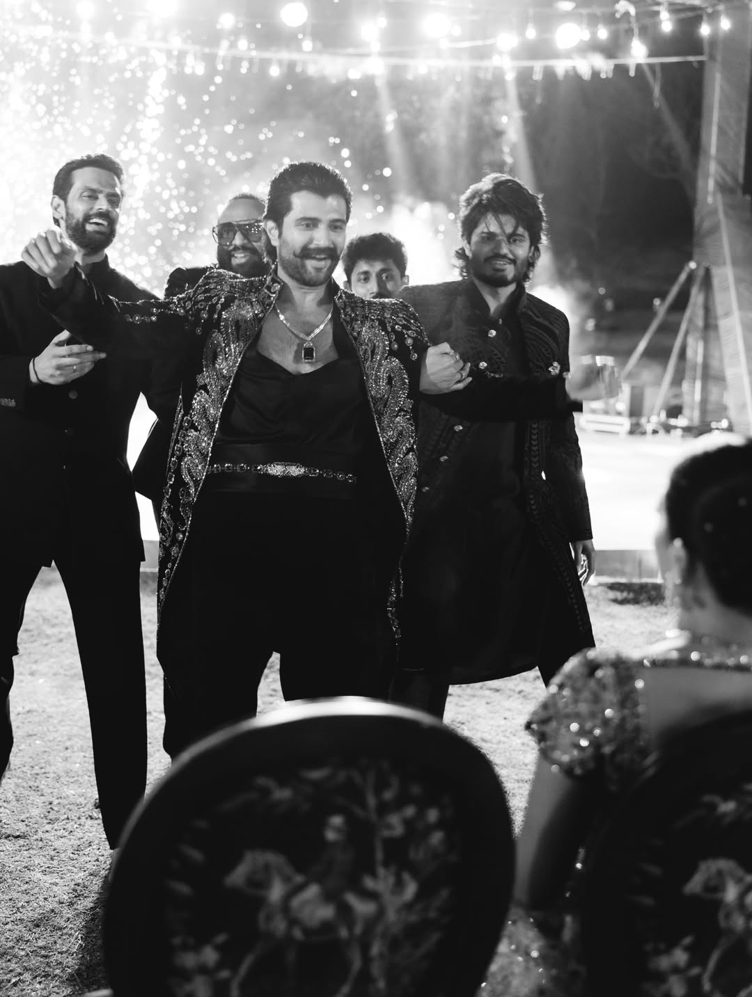 Inside Vijay and Rashmika’s Grand Sangeet Celebration