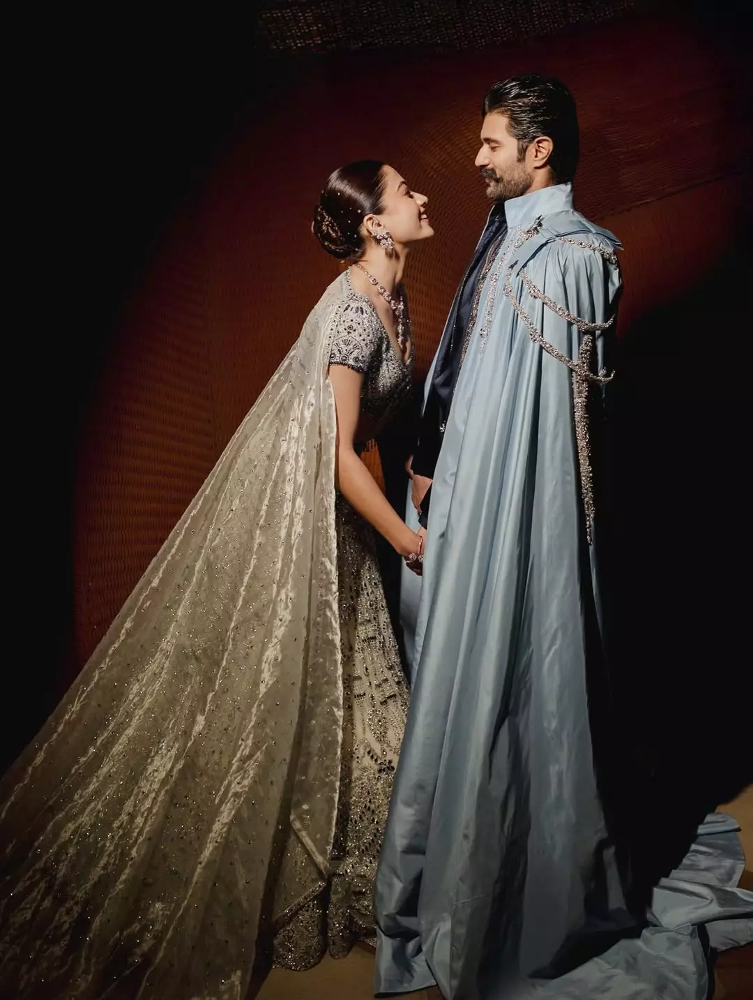 Inside Vijay and Rashmika’s Grand Sangeet Celebration