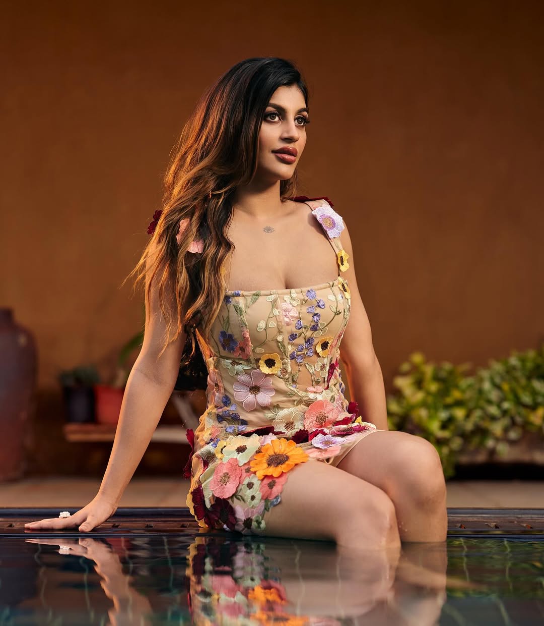 Yashikaa Annand Turns Up the Glam Quotient in Bold Black