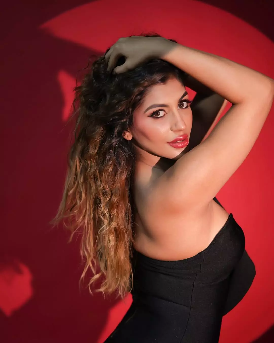 Yashikaa Annand Turns Up the Glam Quotient in Bold Black