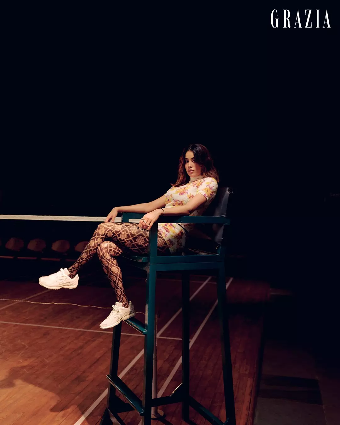 Janhvi Kapoor’s Bold Athleisure Look for Grazia Magazine