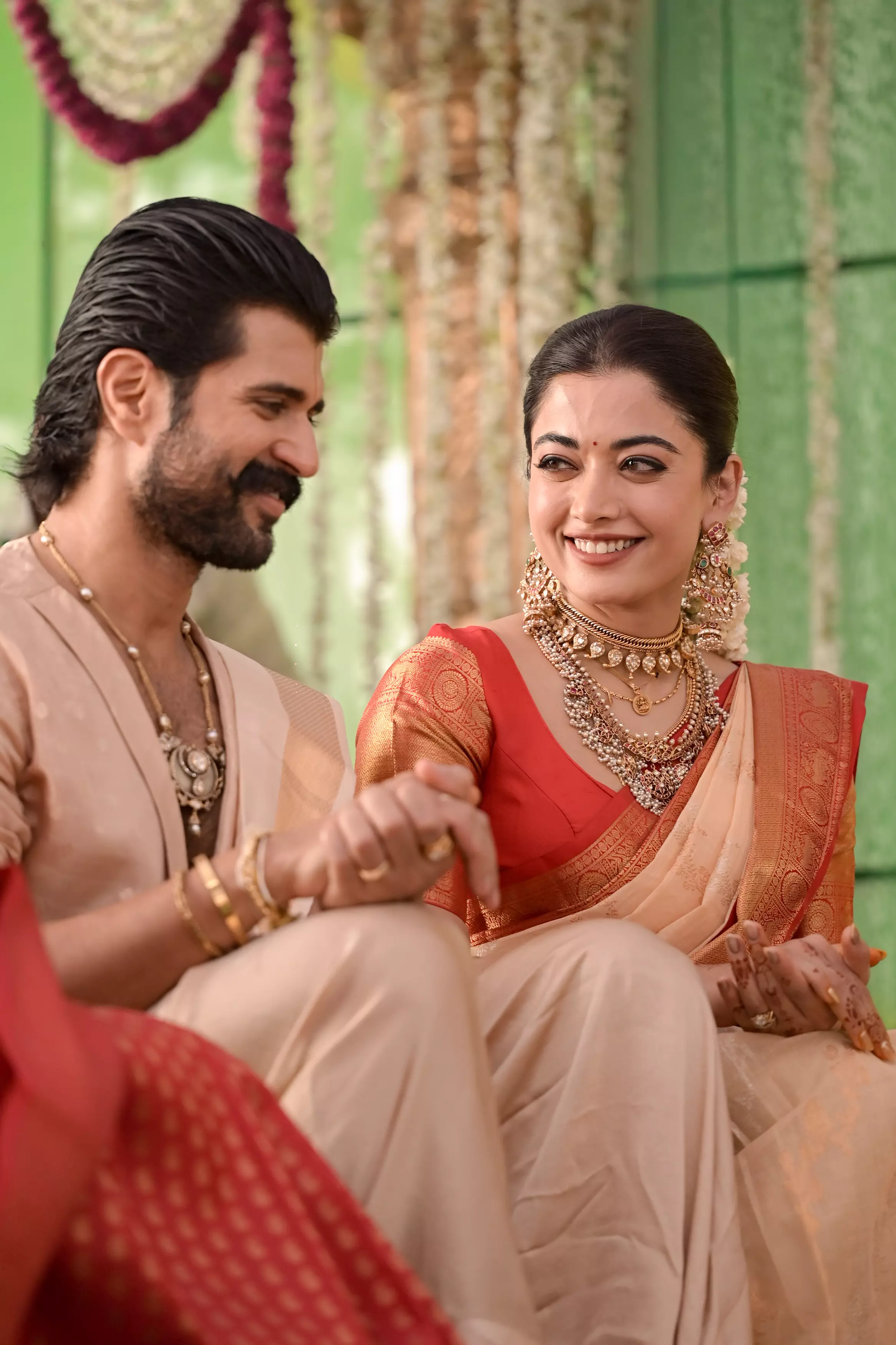 Vijay and Rashmika Embrace Tradition at Vratham