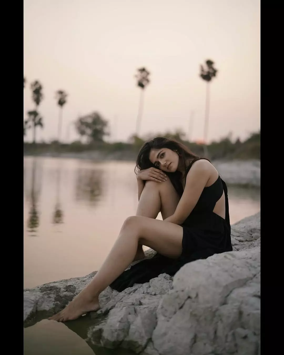 Simran Choudhary Stuns in Beachside Look