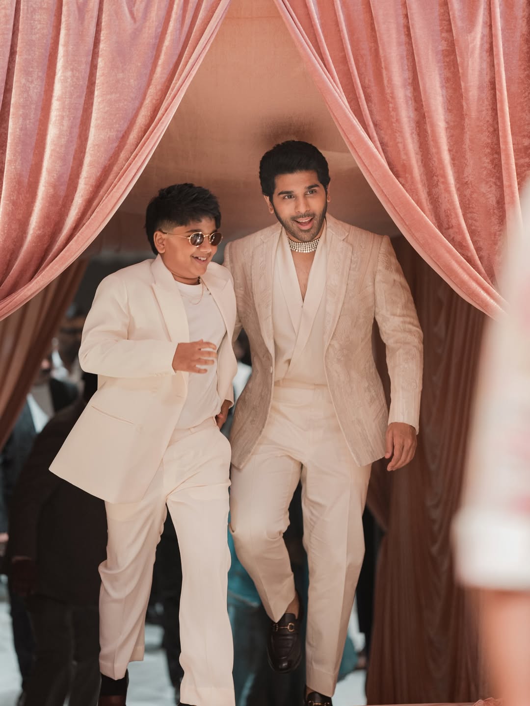 Sirish and Nephew Ayaan Rock the Runway Moment