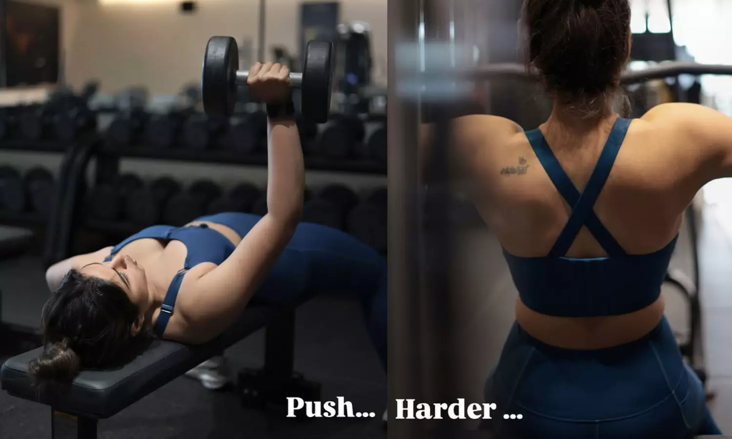 జిమ్లో టోన్డ్ బాడీ కోసం సంయుక్త కష్టం చూసారా? జిమ్లో టోన్డ్ బాడీ కోసం సంయుక్త కష్టం చూసారా?