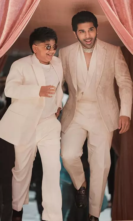 Sirish and Nephew Ayaan Rock the Runway Moment