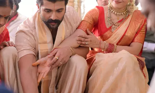 Vijay and Rashmika Embrace Tradition at Vratham