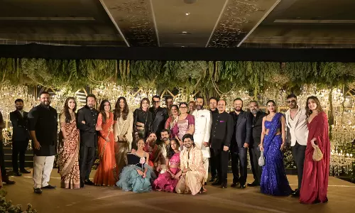 విరోష్ రిసెప్ష‌న్‌: ర‌ష్మిక‌తో కృతిస‌నోన్ కాక్ టైల్ పార్టీ?