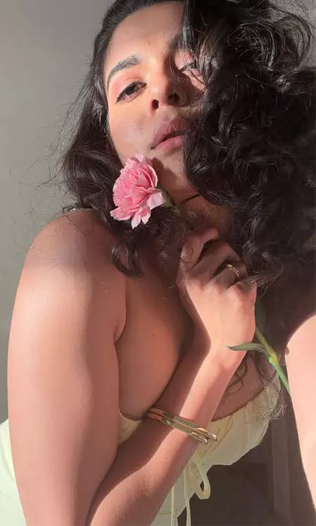 Mithila Palkars Charming Yellow Dress Photos