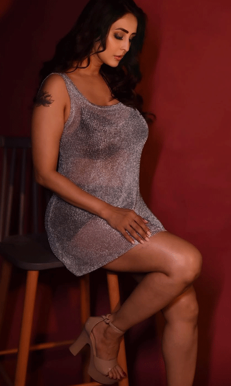 Chahatt Khanna Stuns in Shimmering Silver Dress, Actress Inspires with Confidence and Style