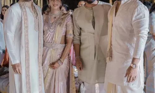 Allu Sirish–Nayanika Reddy Wedding Photos