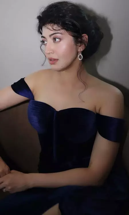 Pranitha Subhash Radiates Elegance in Royal Blue Glam