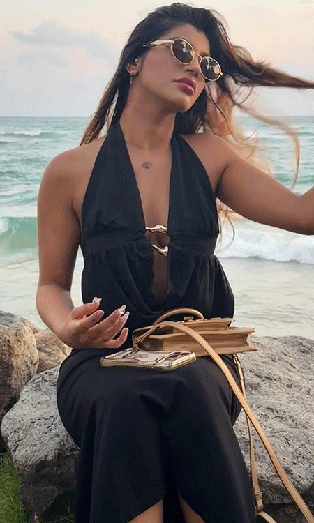 Yashika Aannand’s Beach Glam Leaves Fans Saying “I Sea You