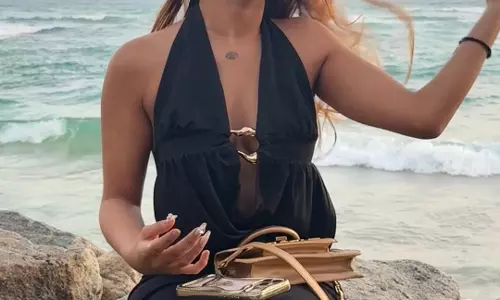 Yashika Aannand’s Beach Glam Leaves Fans Saying “I Sea You