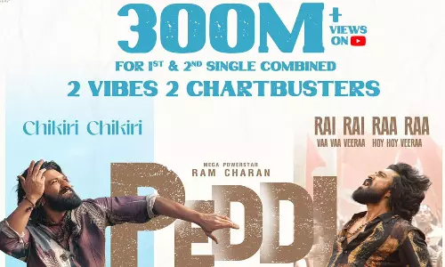 చరణ్ పెద్ది.. అప్పుడే 30 కోట్ల మంది..