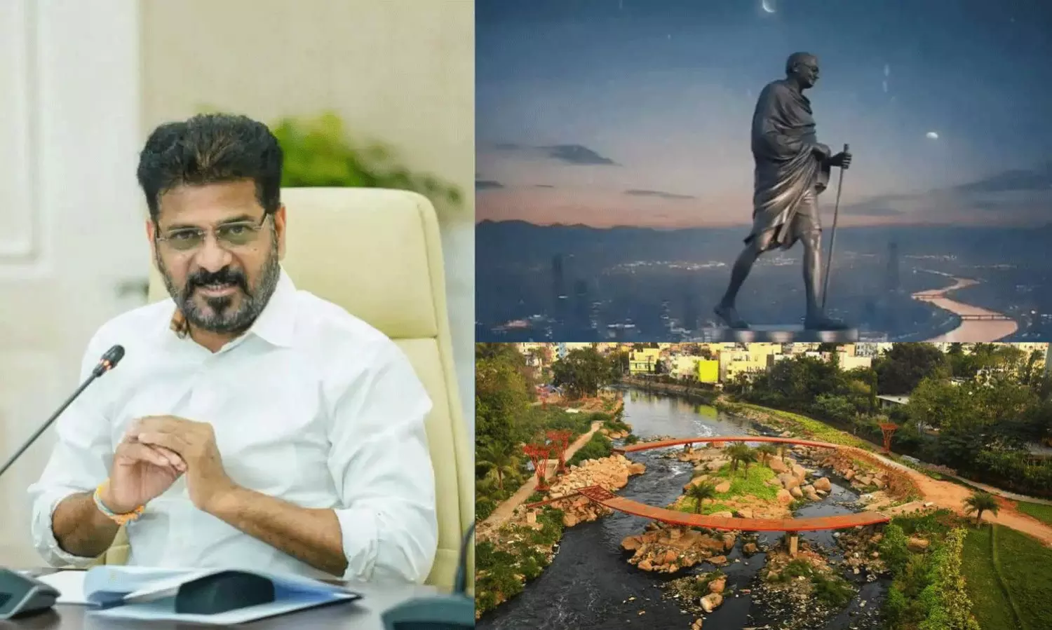 మూసీ పునరుజ్జీవనానికి భారీ స్కెచ్.. ఫేజ్-1 కోసమే వేల కోట్ల ఖర్చు.. గాంధీ సరోవర్ స్పెషల్ అట్రాక్షన్!