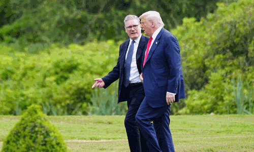 హ్యాండిచ్చిన బ్రిటన్ కు షాక్ ఇచ్చిన డొనాల్డ్ ట్రంప్