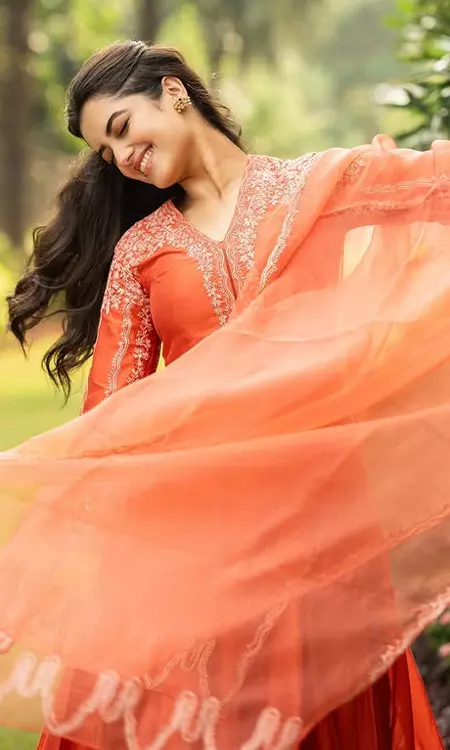 Bhagyashri Borse Glows with Grace in Dreamy Ethnic Photoshoot