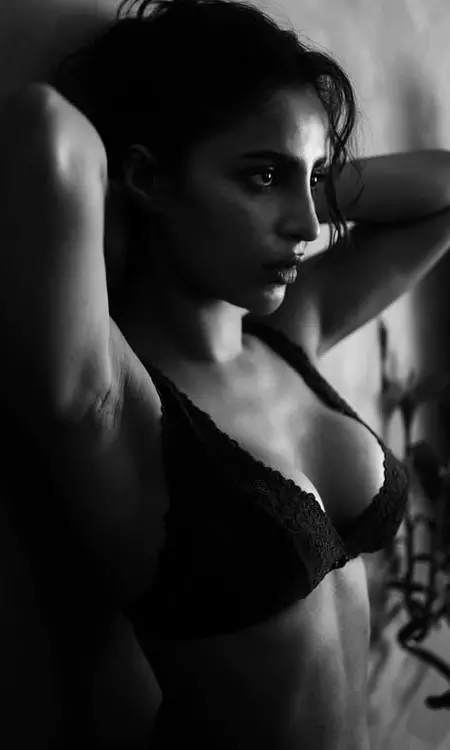 Monochrome Magic Ayra Krishna’s Bold Elegance