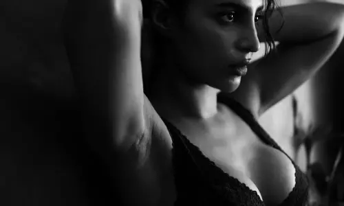 Monochrome Magic Ayra Krishna’s Bold Elegance