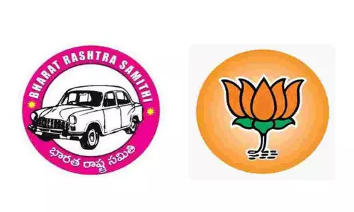 బీఆర్ఎస్ తో పొత్తుపై బీజేపీ క్లారిటీ: తండ్రీకొడుకుల మభ్యపెట్టే రాజకీయాలు.. అసలు గుట్టు విప్పిన కమలం నేతలు!