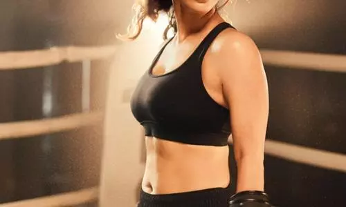 Nabha Natesh Packs a Punch in Stunning Boxer Avatar