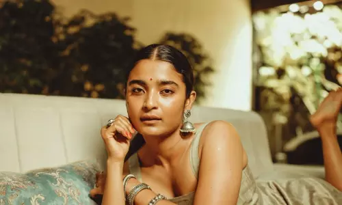 Chaithra J Achars Timeless Grace: Saree Serenity Unveiled