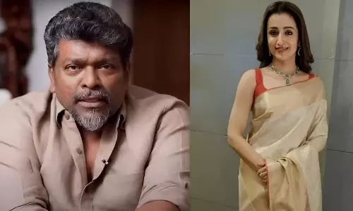 త్రిషకు క్షమాపణ చెప్పి.. మళ్లీ ఎటాక్ చేశాడు