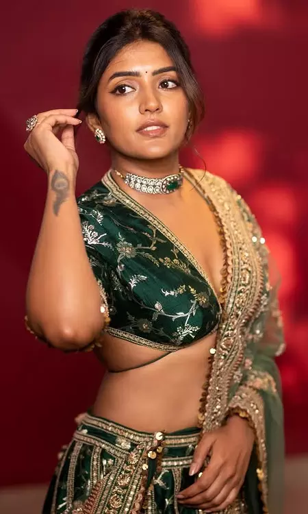 Eesha Rebbas Graceful Traditional Look