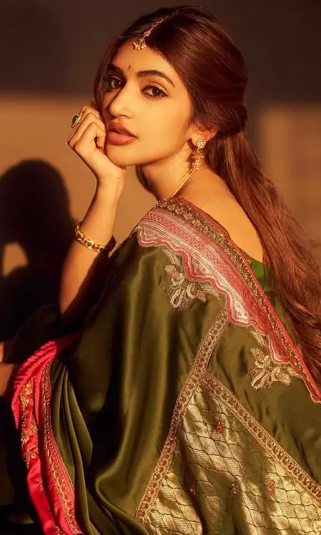 Sreeleela Is Just Wow in Ram Parivar Jewellery