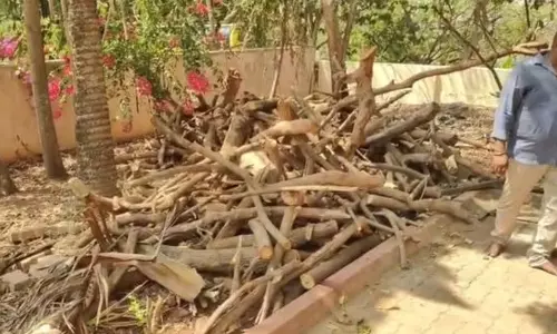 ద్వారకా తిరుమలలో గ్యాస్ కష్టాలు.. కట్టెల పొయ్యిపైనే స్వామివారి నిత్య అన్నదానం!