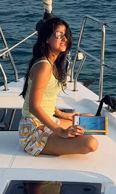 Anaswara Rajan’s Serene Yacht Vibes Win the Internet