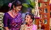 Manchu Lakshmi Celebrates Daughter Vidya Nirvana Half Saree Ceremony