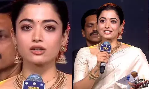 Rashmikas Emotionally Charged Speech At Gaddar Awards!