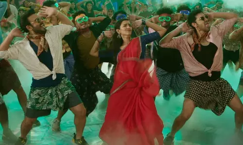 Niharika Konidela Shines in Raakaasaa Snake Dance Song with Catchy Beat