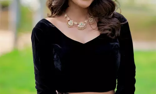 Supritha Naidu Stuns in Timeless Black Ethnic Glam