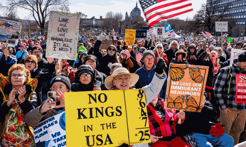 ట్రంప్ రాజ్యంలో ‘నో కింగ్స్3’ నిరసనలు.. ఎంత పెద్దదంటే?