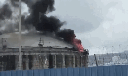 హైఫా ఆయిల్ రిఫైనరీపై ఇరాన్ మిస్సైల్ దాడి.. మంటల్లో మునిగిన ఇజ్రాయెల్ చమురు కేంద్రం