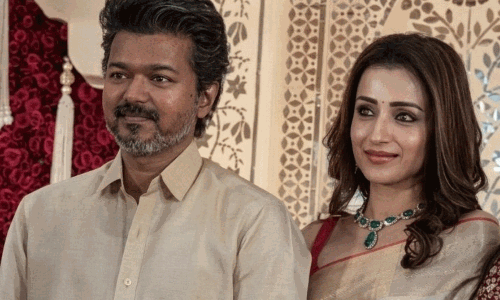 విజయ్ కి మద్దతుగా త్రిష.. ద్రవిడ పాలిటిక్స్ లో ట్విస్ట్