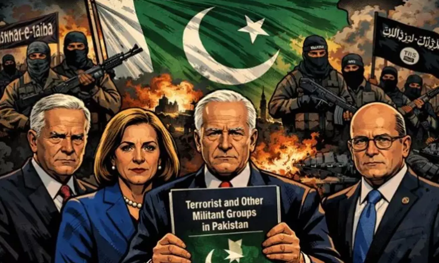 పాక్ - ఉగ్రవాద సంస్థల సురక్షిత స్వర్గధామం! అమెరికా కాంగ్రెస్ నివేదికలో సంచలన విషయాలు