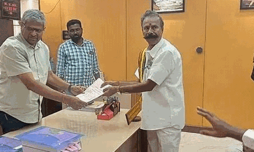 తమిళనాడు ఎన్నికల్లో డాక్టర్ కం వ్యాపారి రికార్డు స్థాయి నామినేషన్