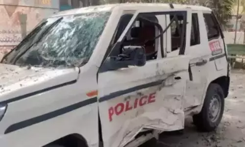 చల్లపల్లి పోలీస్ స్టేషన్లో పేలుడు.. అసలేం జరిగింది?