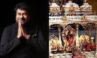 Chiranjeevi showcases his unwavering devotion to Lord Hanuman