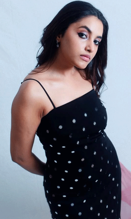 Priyanka Mohan Stuns in Black Polka Dot Dress, Sets Internet Ablaze