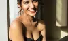 Ruhani Sharma Shines in Elegant Black Strapless Look