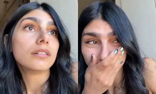 లెబనాన్‌పై ఇజ్రాయెల్ విరుచుకుపడుతున్న వేళ.. కన్నీరు మున్నీరైన మియా ఖలీఫా