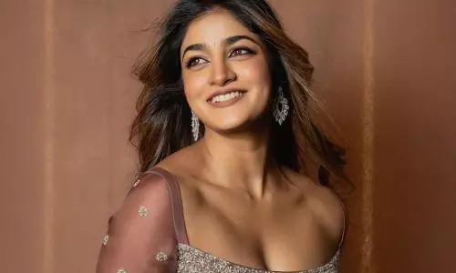 Dimple Hayathi Dazzles in Elegant Brown Ensemble