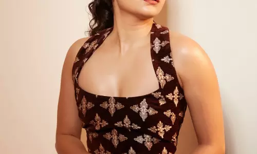 Mithila Palkar Turns Heads in Elegant Brown Velvet Dress