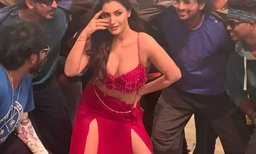 Shivangi Vermas Fiery Red Look from Terror Song Goes Viral